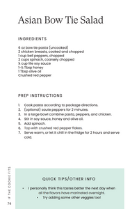 Make It Fit Cookbook